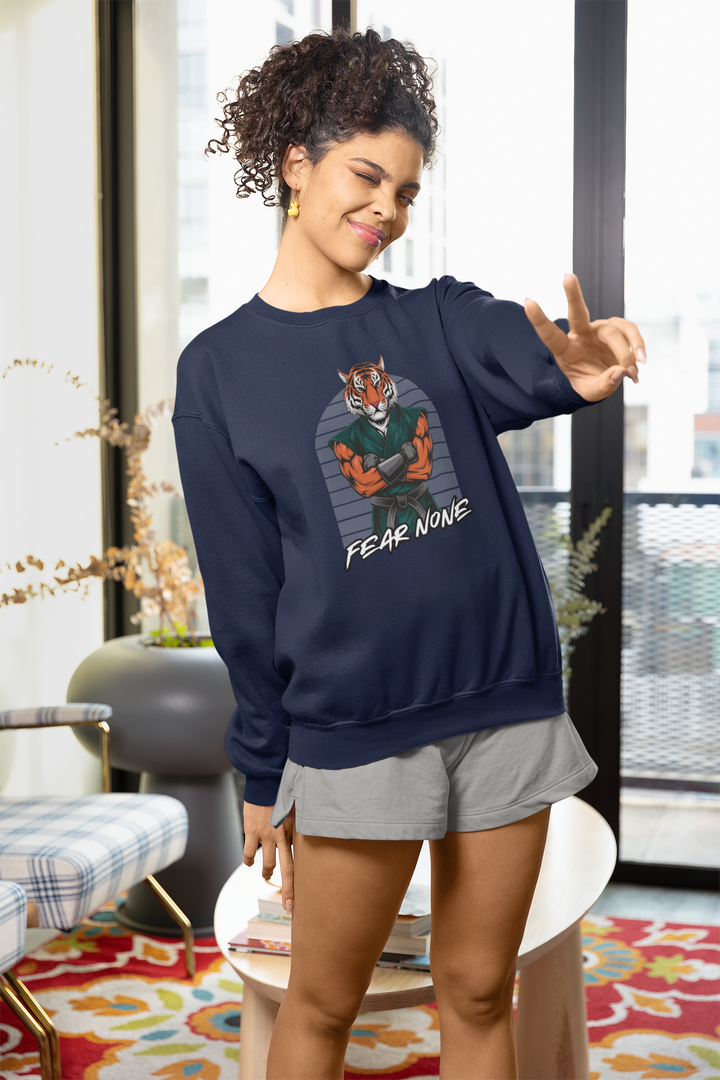 Tiger Warrior Oversized Sweatshirt