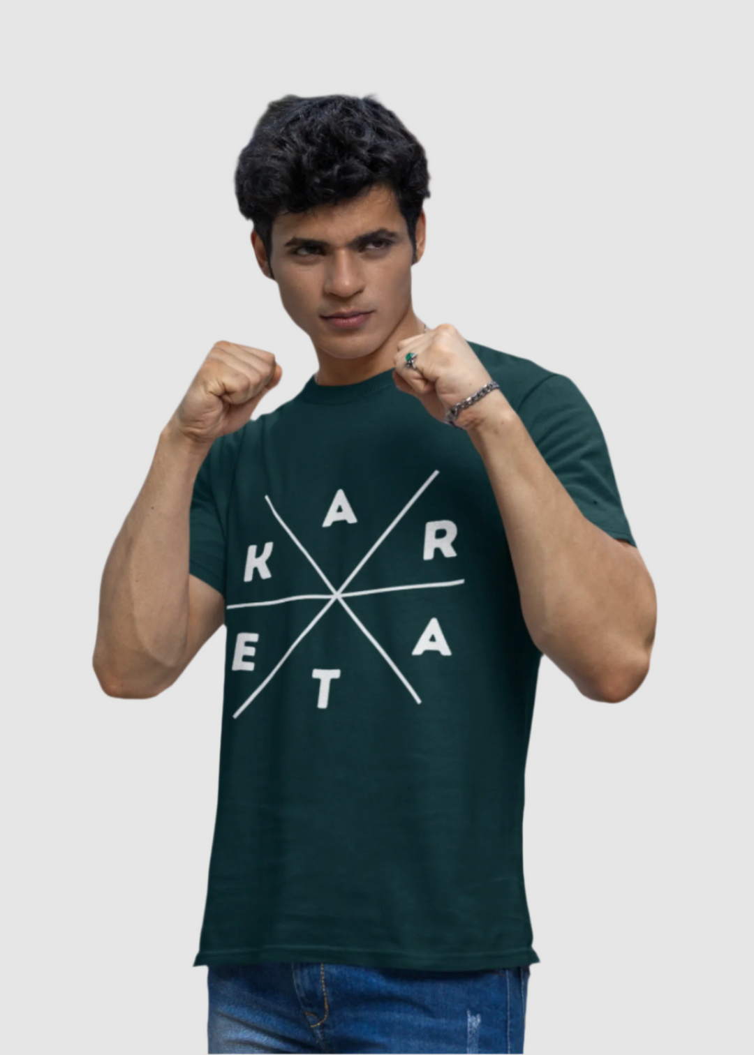 Karate Athletic Graphic T-Shirt