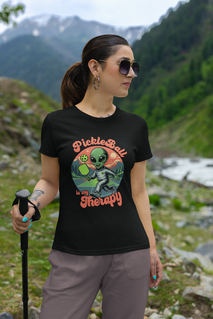 Pickleball is My Therapy - Women's Classic T-Shirt