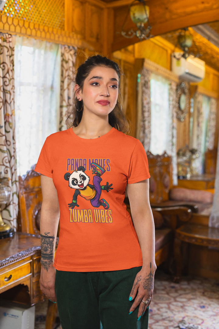 Panda Moves Zumba Vibes - Women's Classic T-Shirt