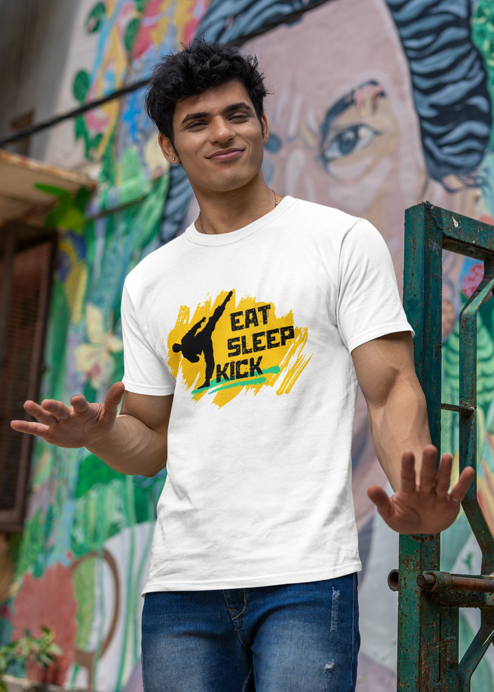 Eat Sleep Kick Karate T-Shirt