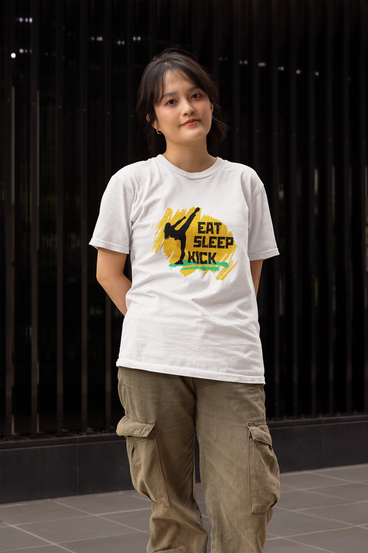 Eat Sleep Kick Supima T-Shirt