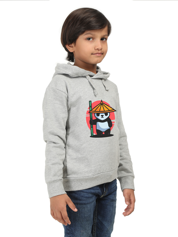 Samurai Panda Classic Boys Hoodie