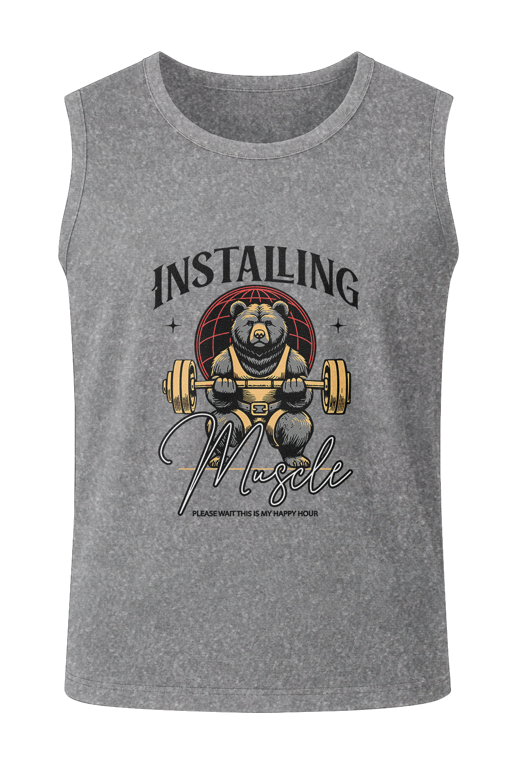 Installing Muscle - Men's Sleeveless T-Shirt