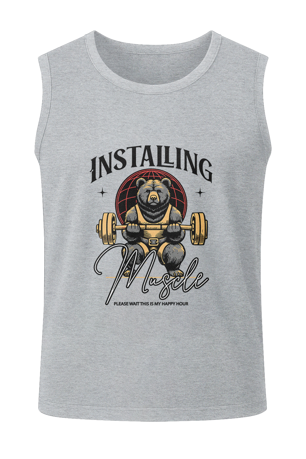 Installing Muscle - Men's Sleeveless T-Shirt