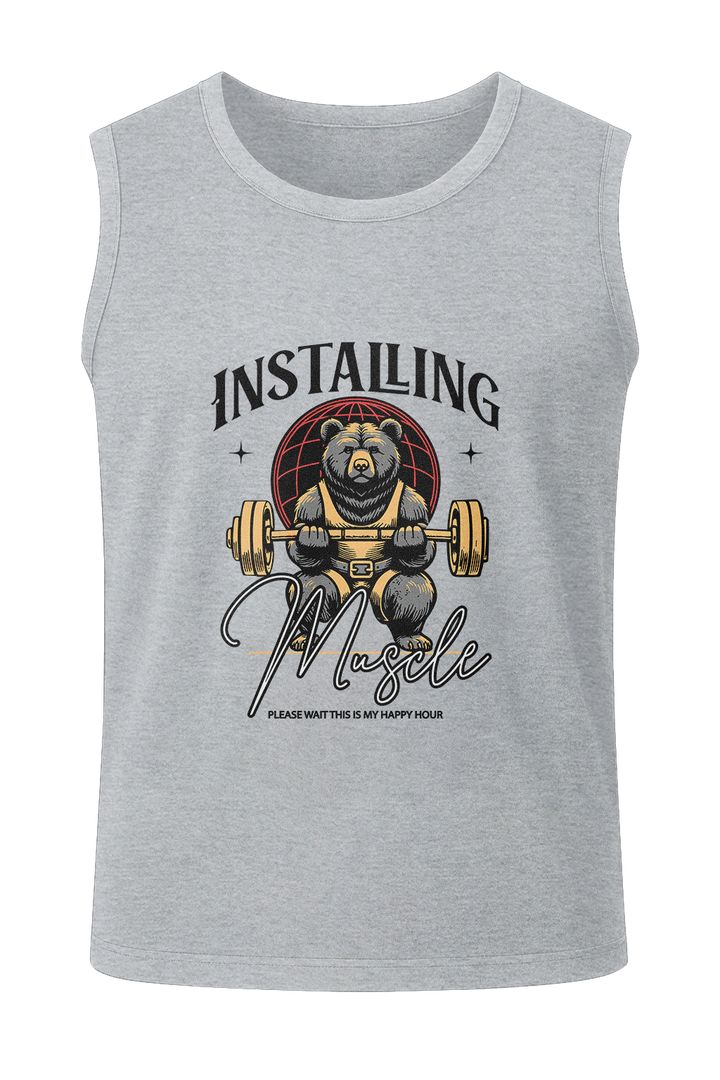 Installing Muscle - Men's Sleeveless T-Shirt