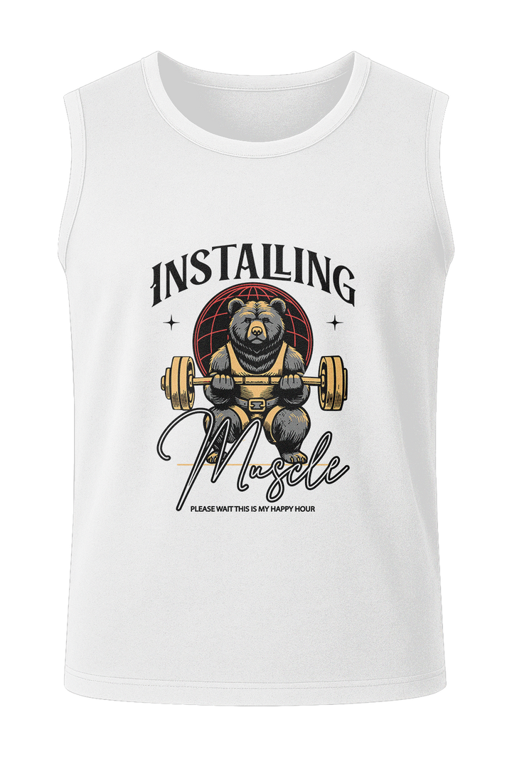 Installing Muscle - Men's Sleeveless T-Shirt