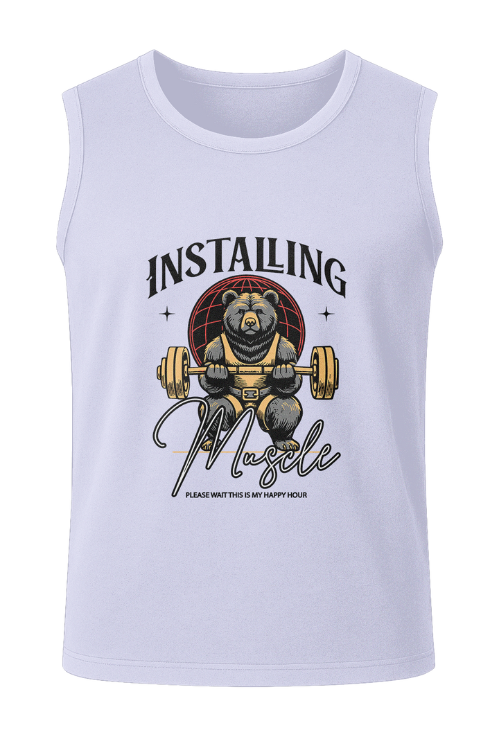 Installing Muscle - Men's Sleeveless T-Shirt