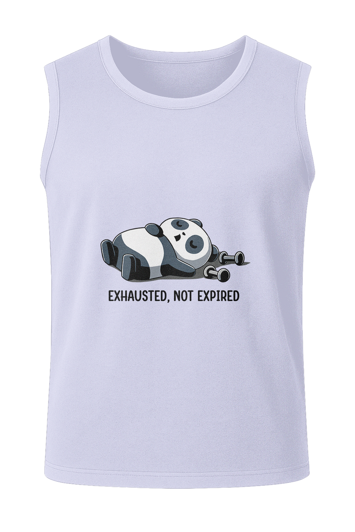 Exhausted, Not Expired - Men's Sleeveless T-Shirt