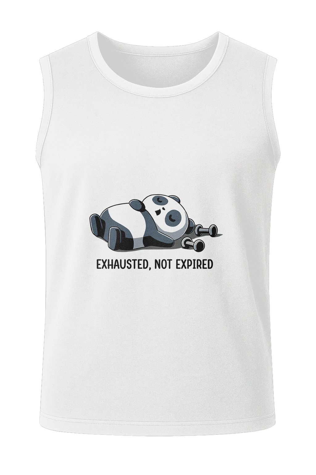 Exhausted, Not Expired - Men's Sleeveless T-Shirt