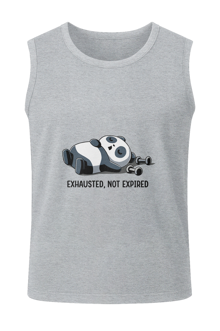Exhausted, Not Expired - Men's Sleeveless T-Shirt