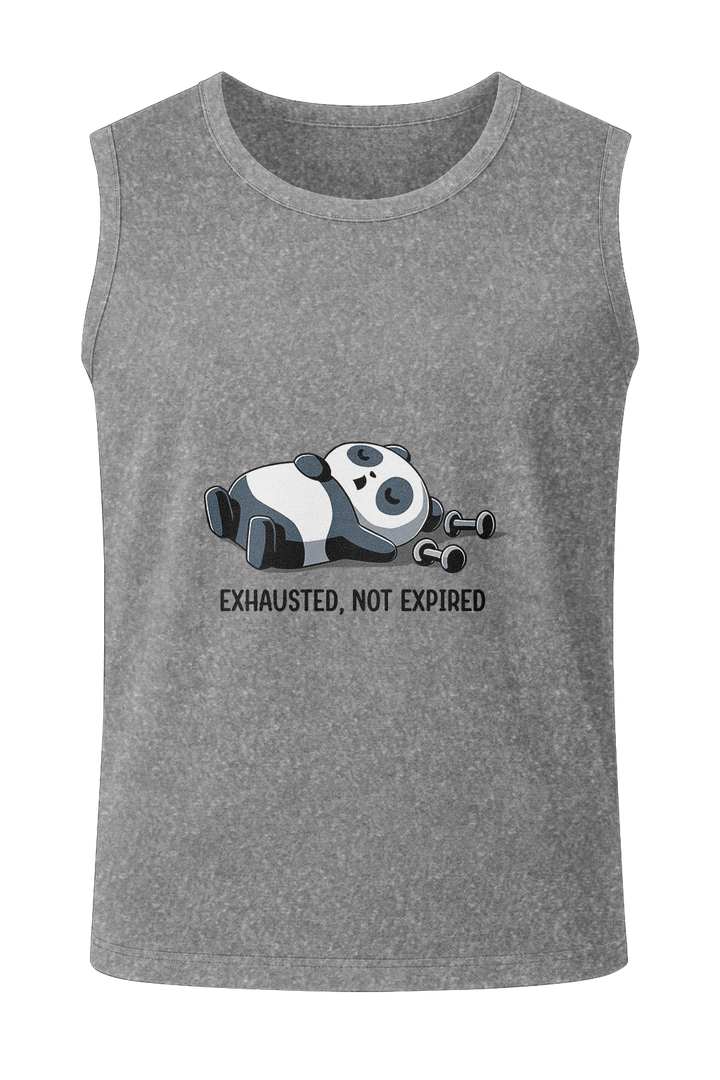 Exhausted, Not Expired - Men's Sleeveless T-Shirt