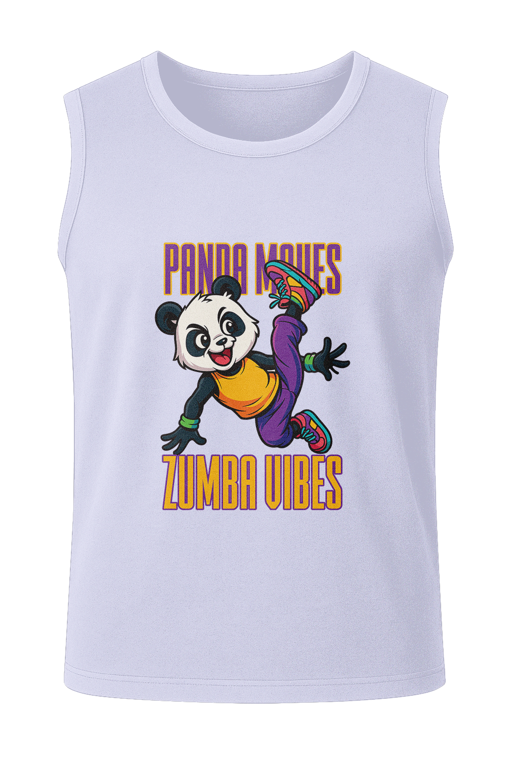 Panda Moves Zumba Vibes - Men's Sleeveless T-Shirt