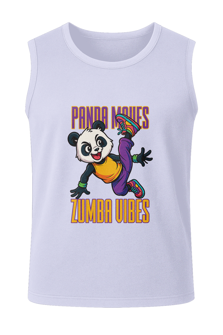Panda Moves Zumba Vibes - Men's Sleeveless T-Shirt