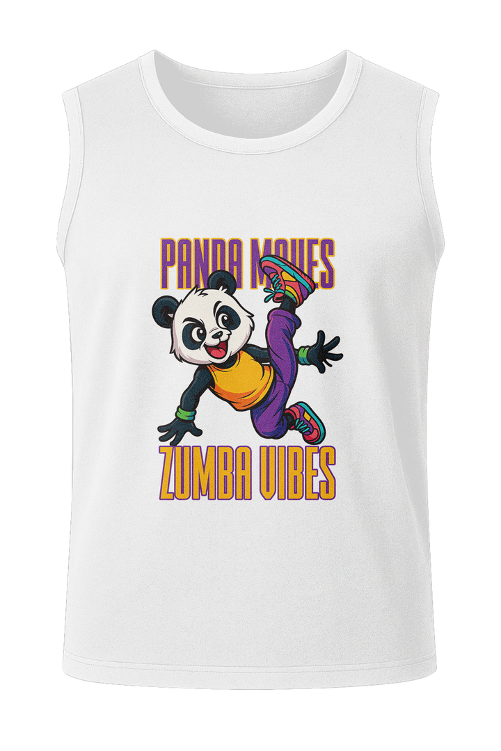 Panda Moves Zumba Vibes - Men's Sleeveless T-Shirt