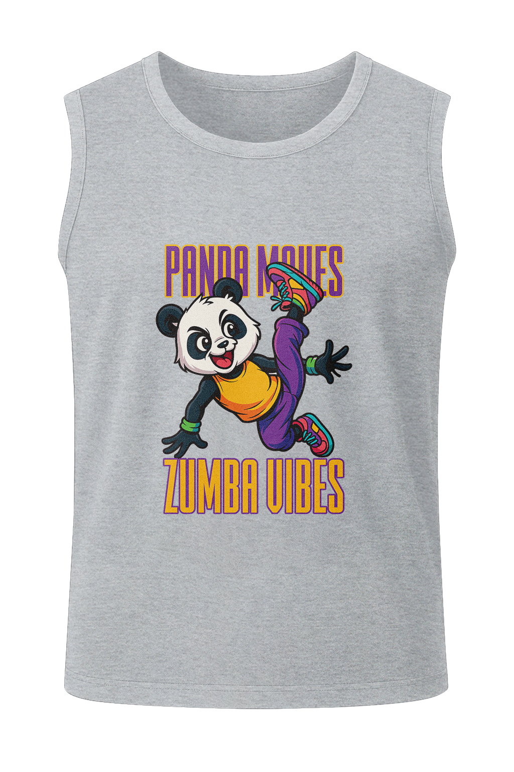 Panda Moves Zumba Vibes - Men's Sleeveless T-Shirt