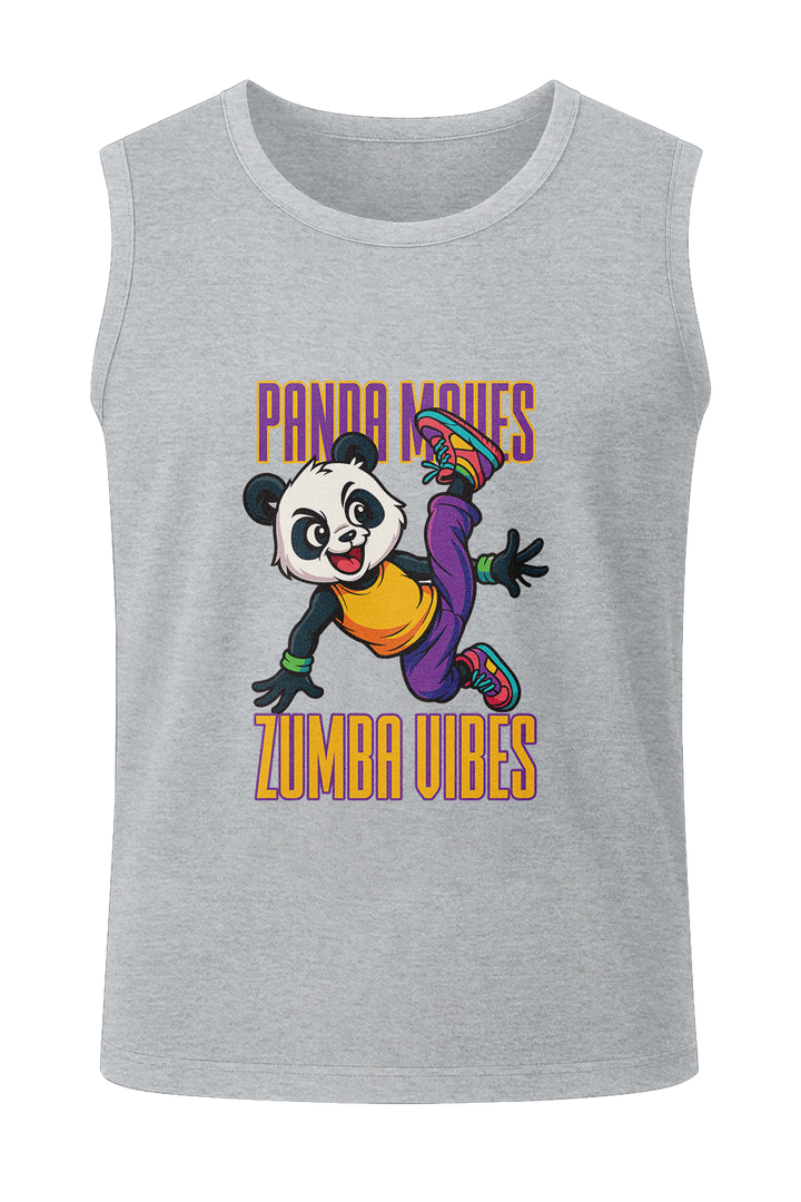 Panda Moves Zumba Vibes - Men's Sleeveless T-Shirt