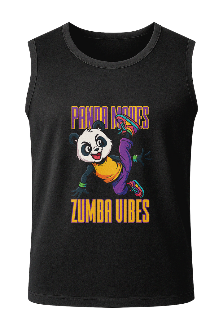 Panda Moves Zumba Vibes - Men's Sleeveless T-Shirt