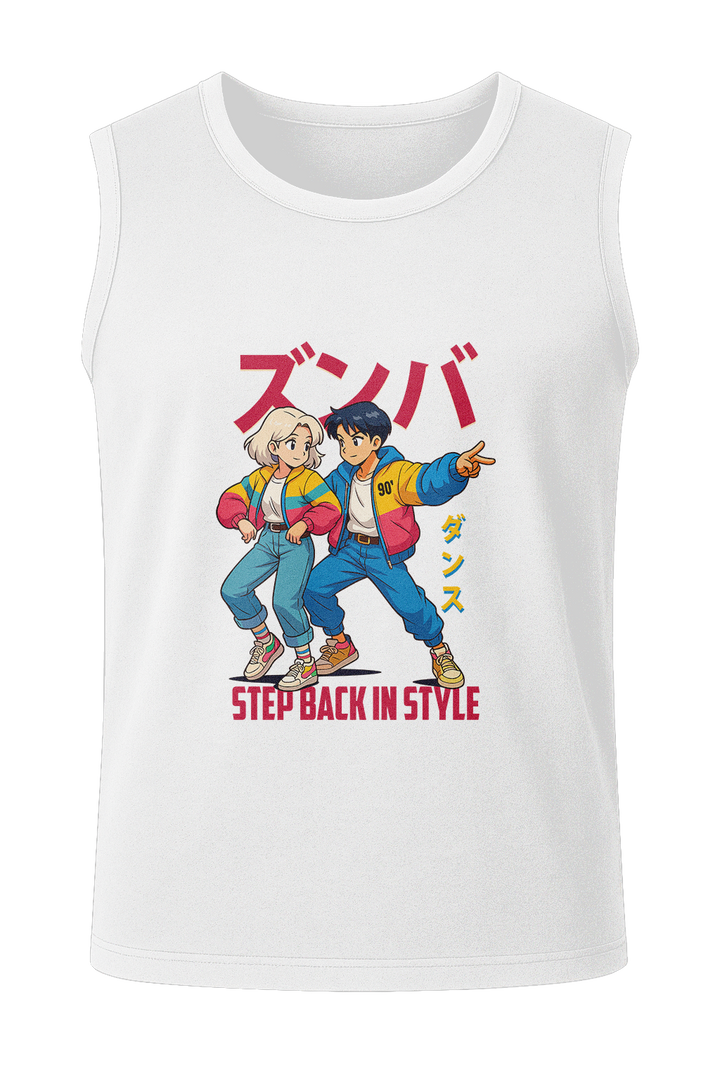 Step Back in Style - Men's Sleeveless T-Shirt