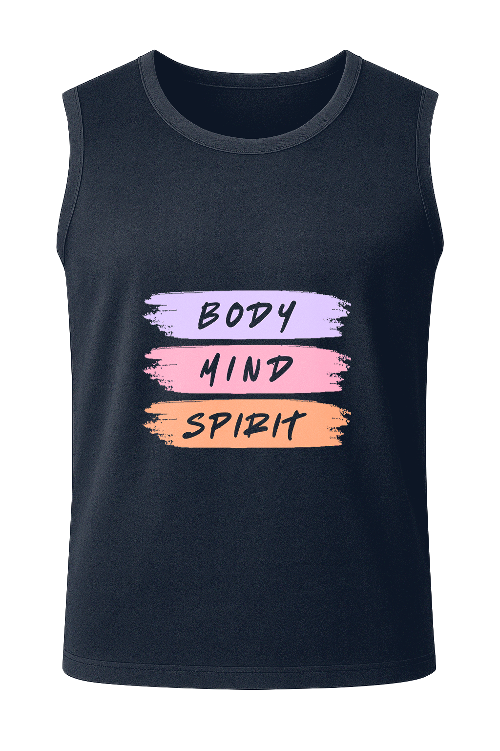Body Mind Spirit Sleeveless T-Shirt
