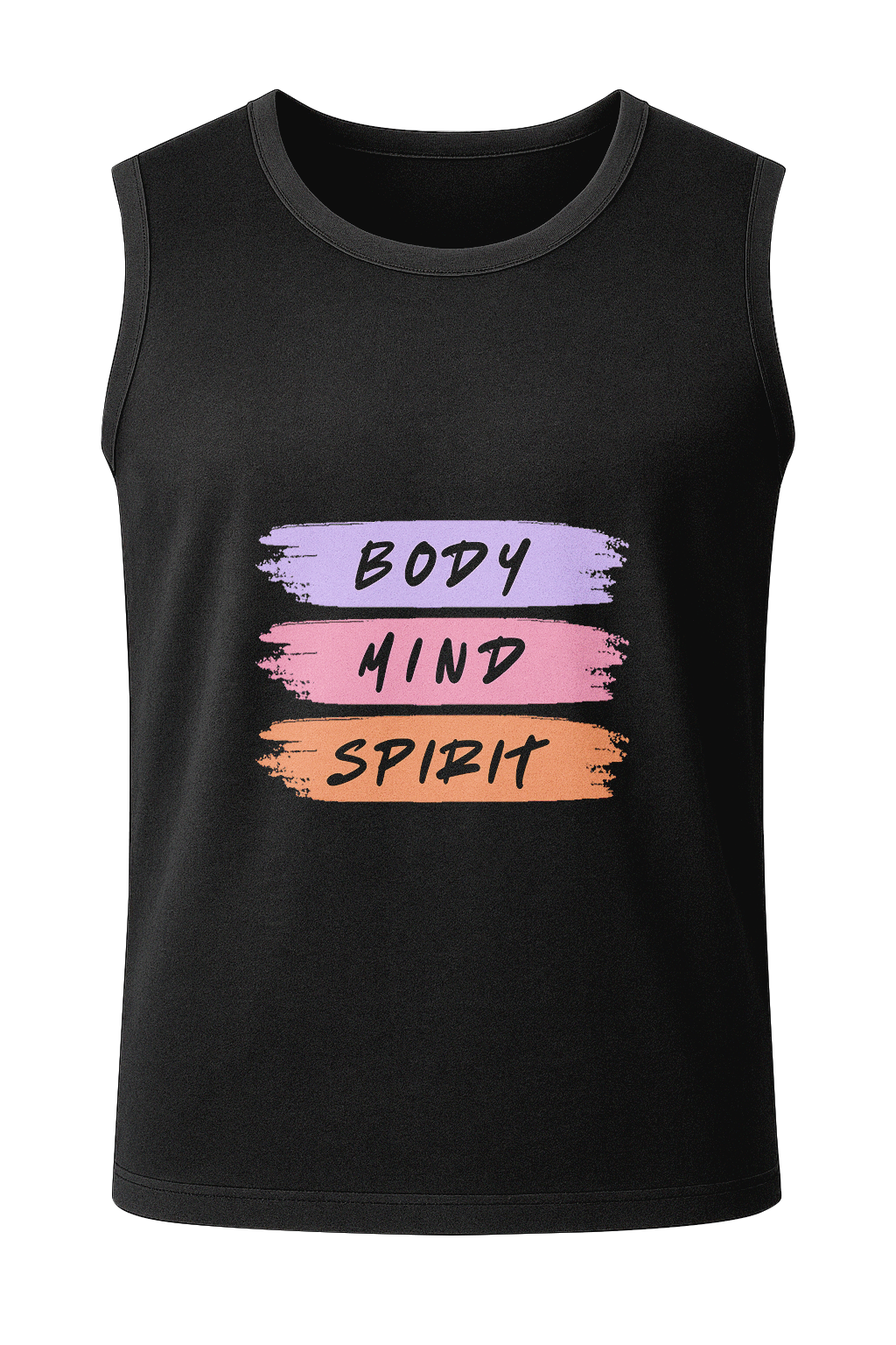Body Mind Spirit Sleeveless T-Shirt
