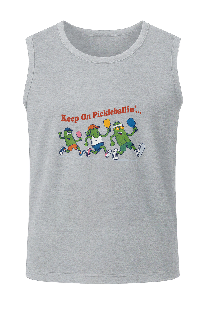 Keep On Pickleballin  - Men's Sleeveless T-Shirt