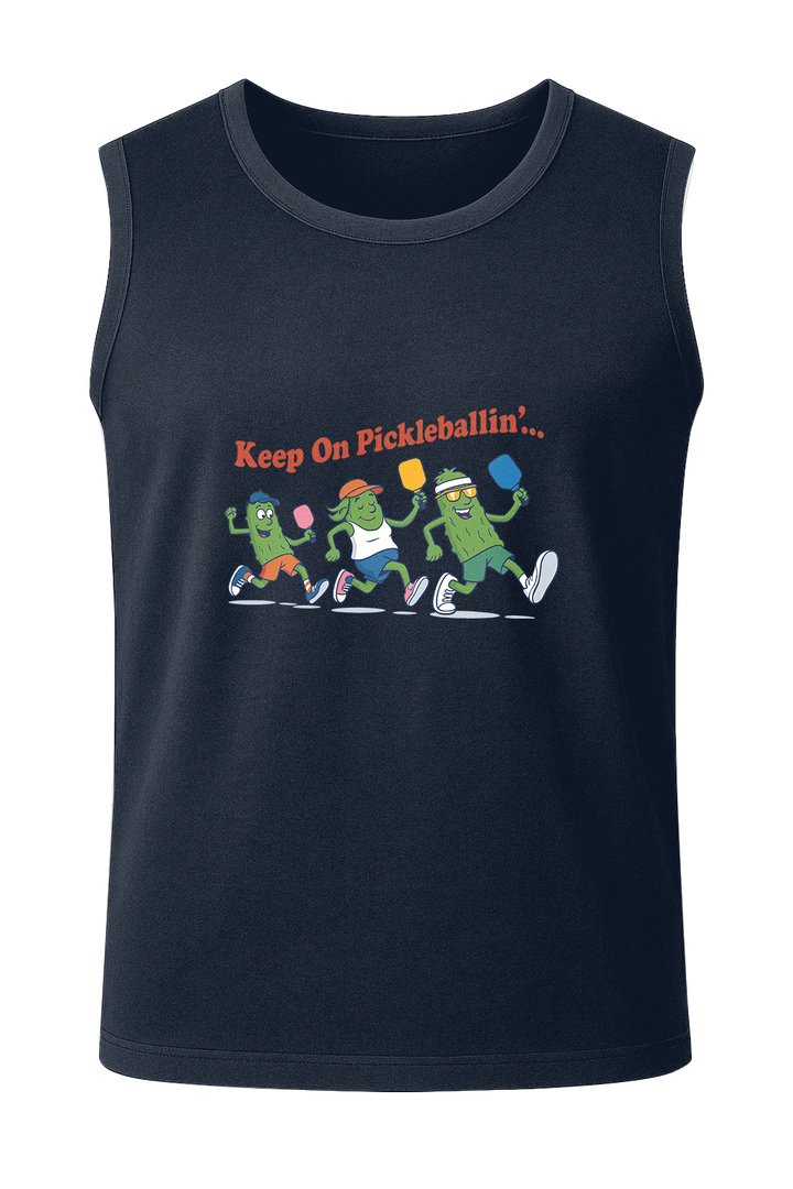 Keep On Pickleballin  - Men's Sleeveless T-Shirt