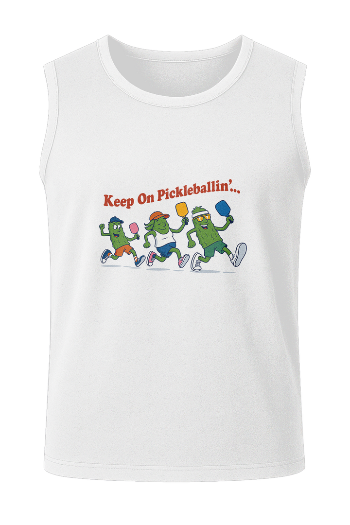 Keep On Pickleballin  - Men's Sleeveless T-Shirt