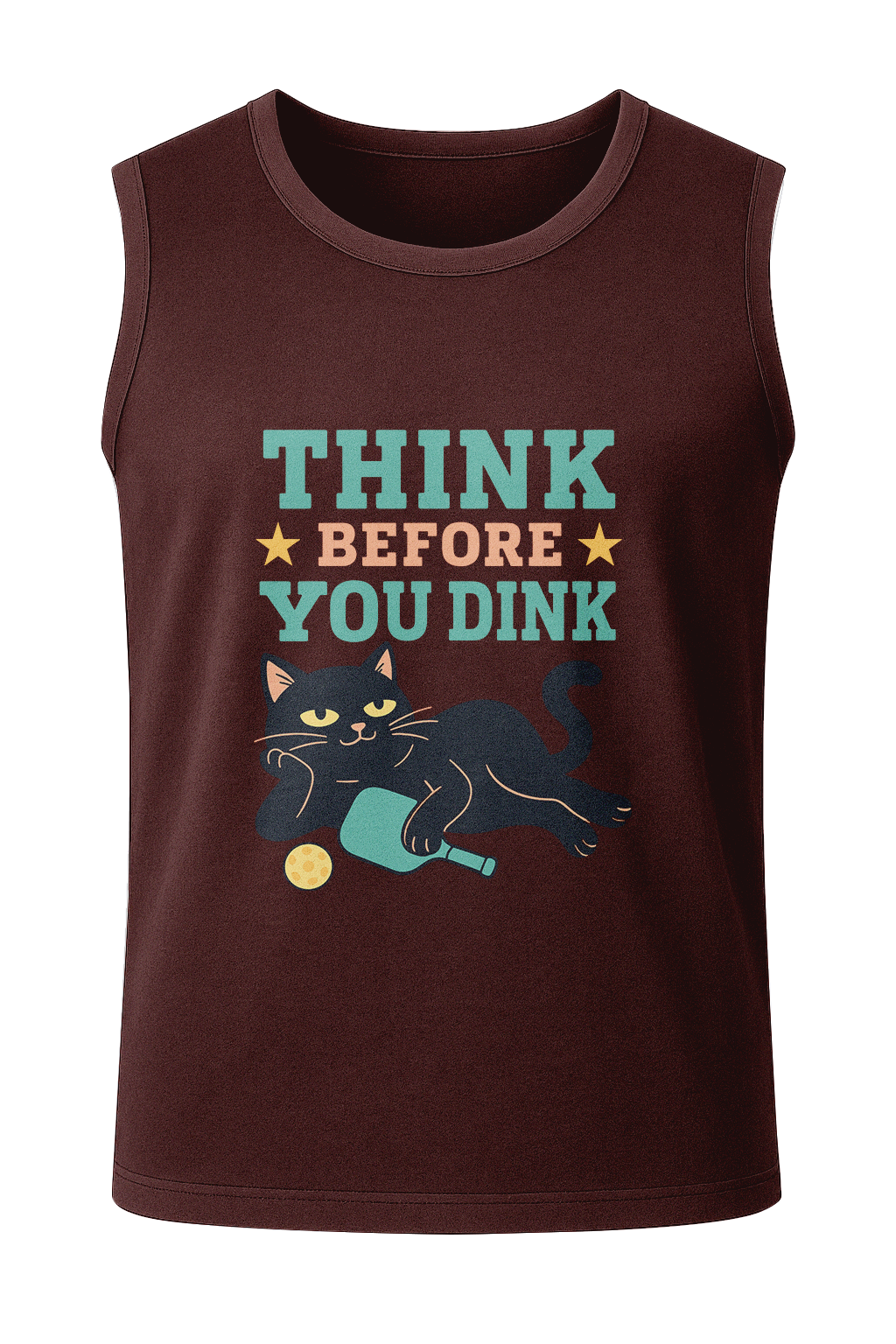 Think Before You Dink - Men's Sleeveless T-Shirt