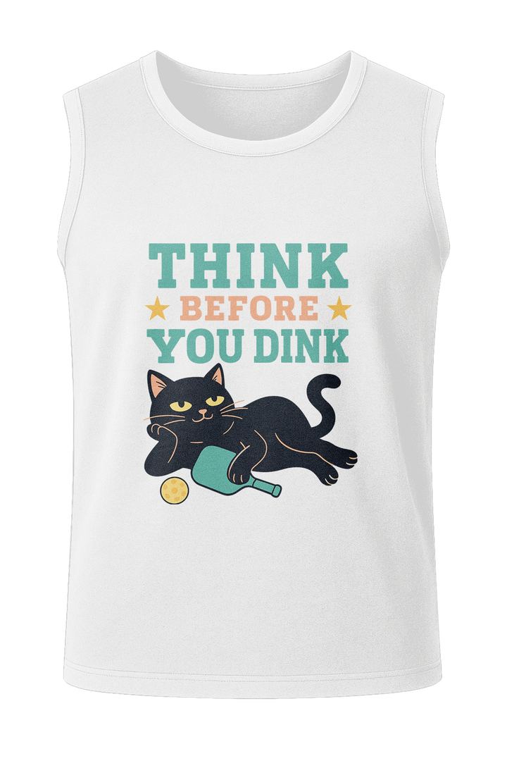 Think Before You Dink - Men's Sleeveless T-Shirt