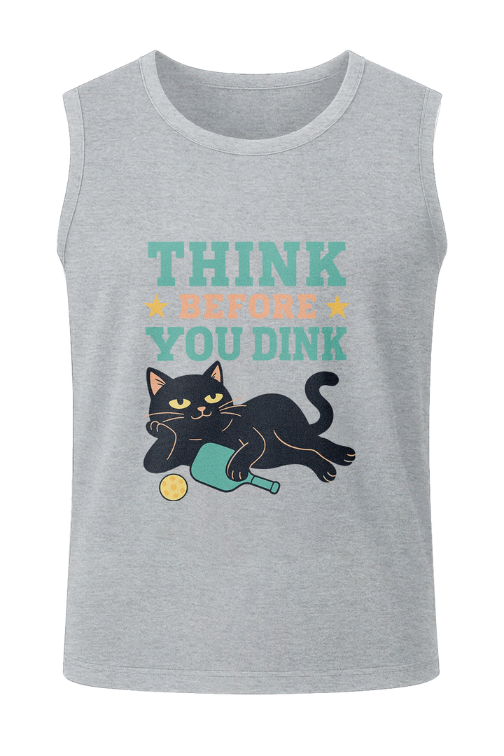 Think Before You Dink - Men's Sleeveless T-Shirt