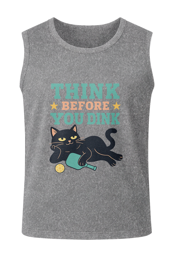 Think Before You Dink - Men's Sleeveless T-Shirt