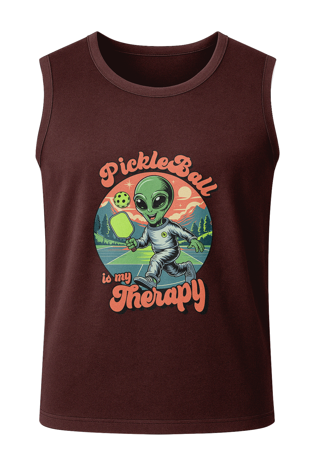 Pickleball is My Therapy - Men's Sleeveless T-Shirt