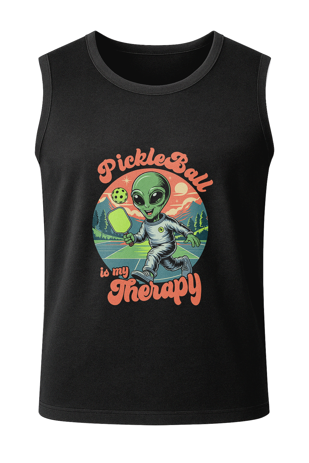 Pickleball is My Therapy - Men's Sleeveless T-Shirt