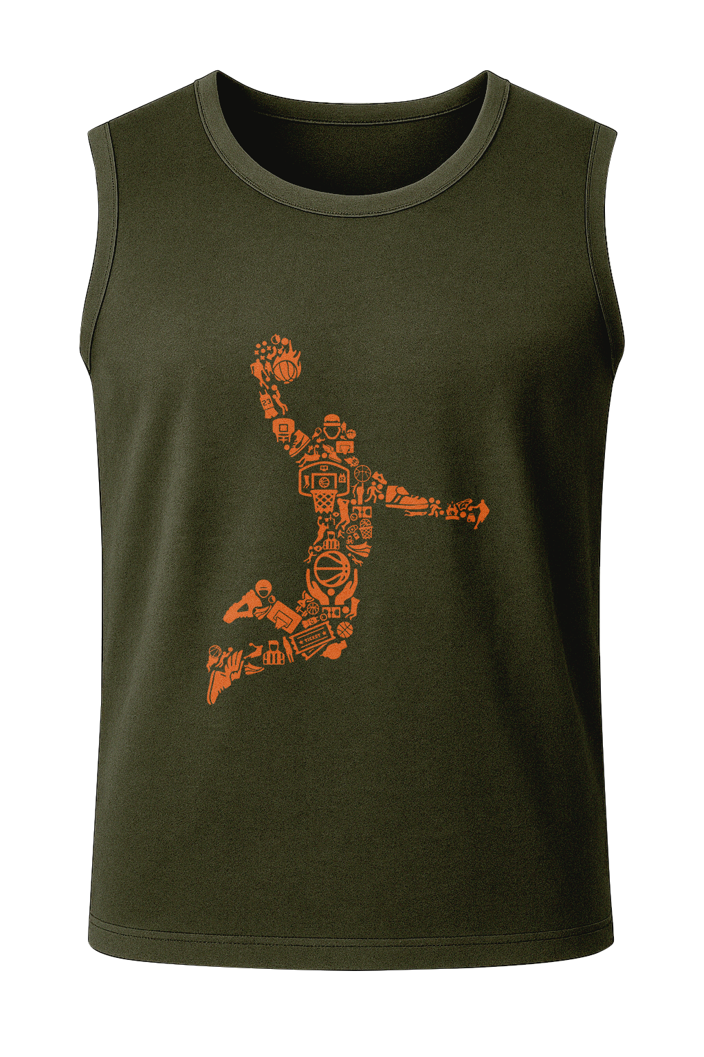Masked Momentum -Men's Sleeveless T-Shirt