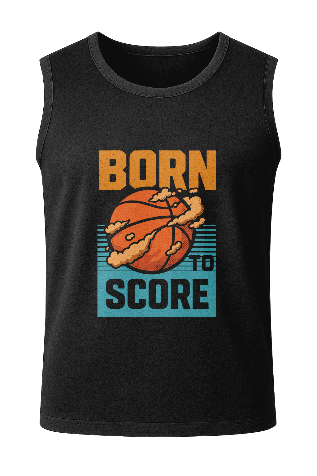 Born To Score - Men's Sleeveless T-Shirt