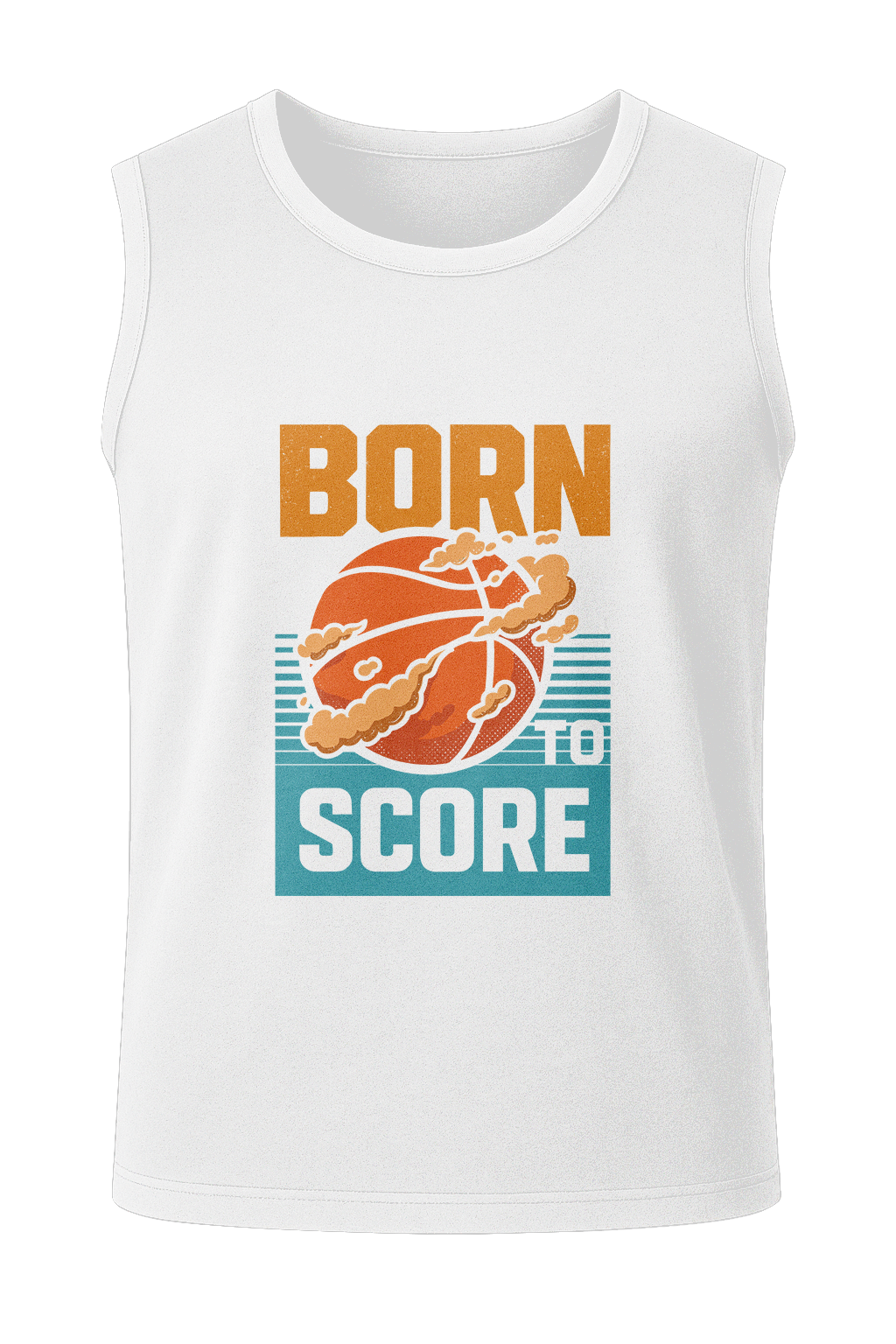 Born To Score - Men's Sleeveless T-Shirt