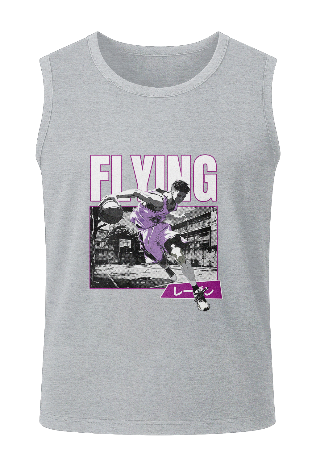 Flying Basketball Anime - Men's Sleeveless T-Shirt