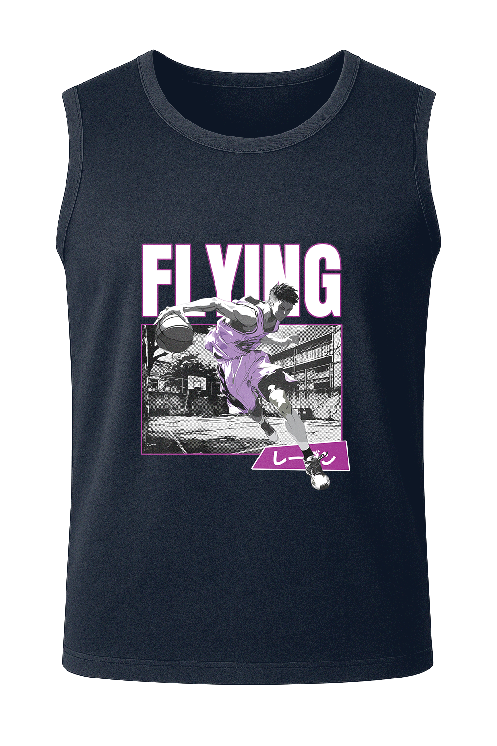 Flying Basketball Anime - Men's Sleeveless T-Shirt