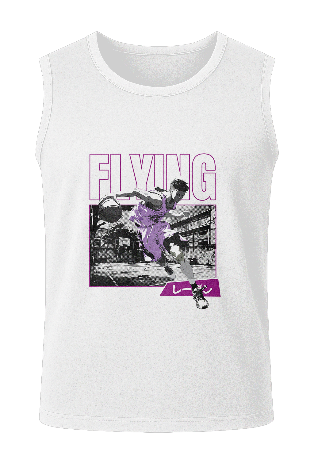 Flying Basketball Anime - Men's Sleeveless T-Shirt