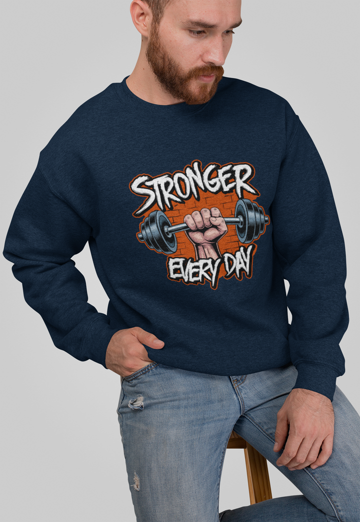 Stronger Every Day - Men's Sweatshirt