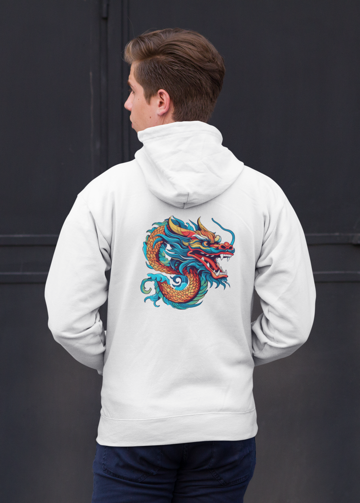 Men's DRAGON WARRIOR Graphic Hoodie