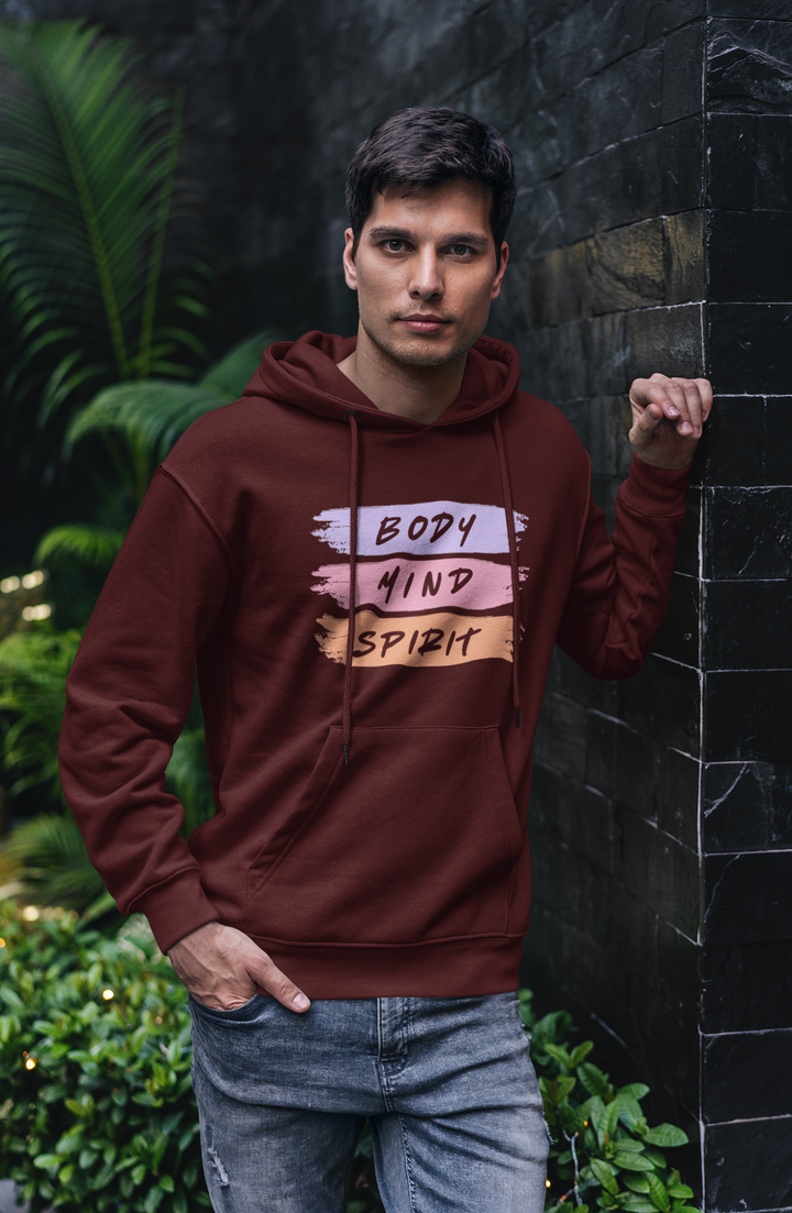 Body Mind Spirit Graphic Hoodie