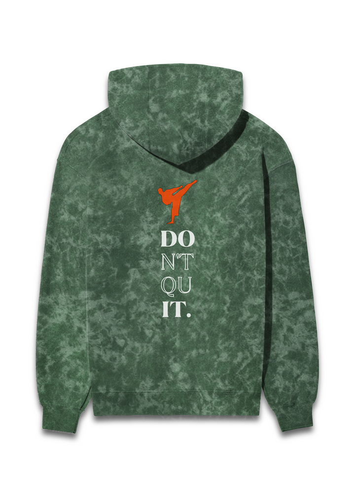 Don’t Quit Karate Acid Wash Hoodie