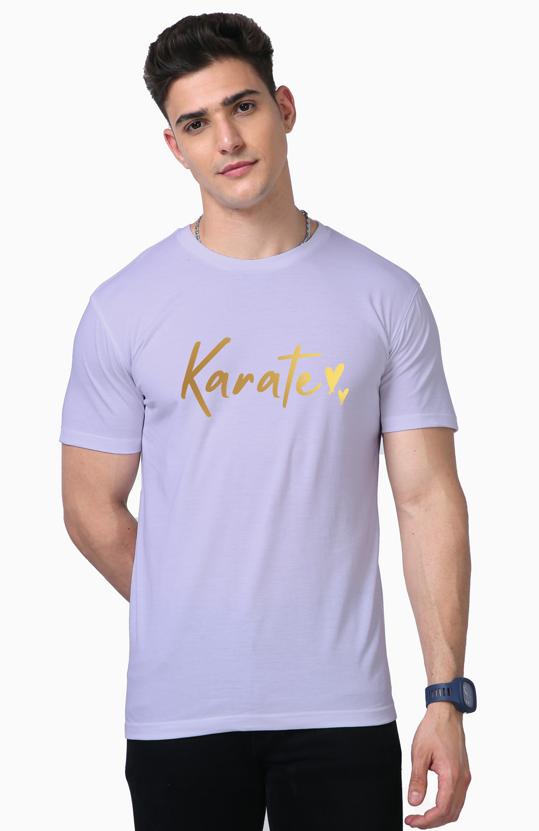 Men's Karate Gold Vinyl Supima T-Shirt