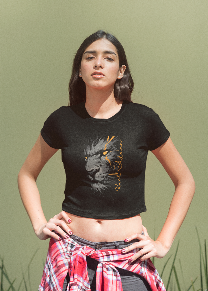 Rush Adren Fierce Lion Crop Top