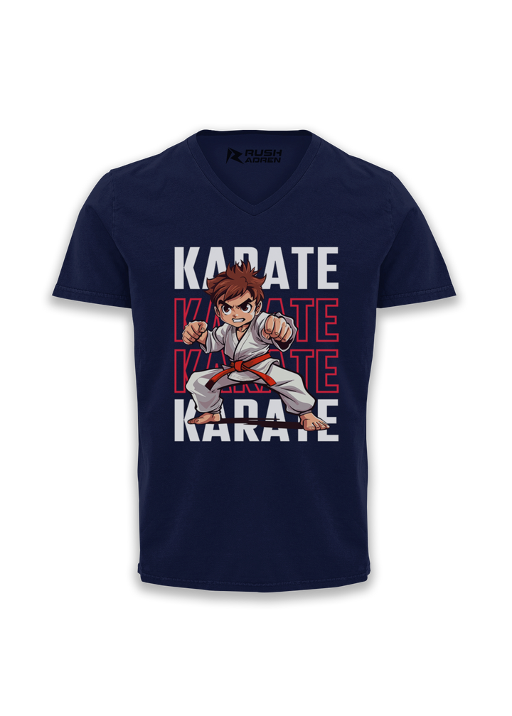 Karate Champ V-neck T-Shirt