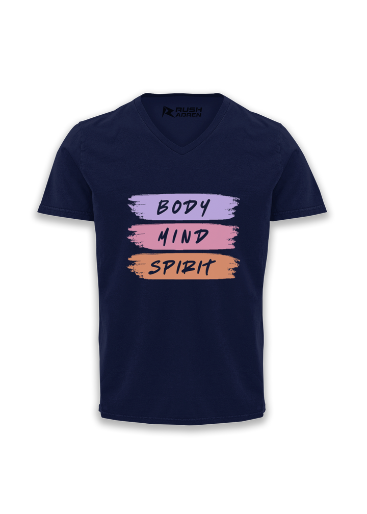 Body Mind Spirit V-neck T-Shirt