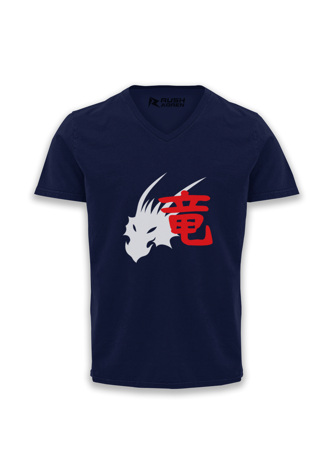 Dragon Spirit Kanji V-neck T-Shirt