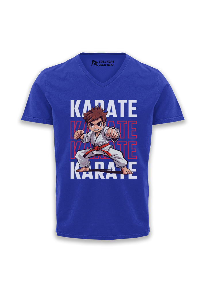 Karate Champ V-neck T-Shirt